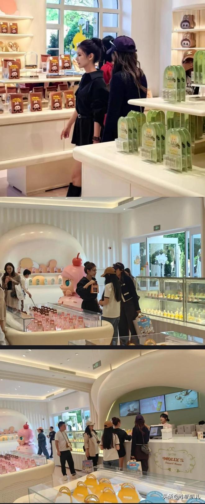 玥儿穿大牌很时尚 网友：耳朵都像大S尊龙凯时网站马筱梅母女北京泡泡玛特玩(图3)