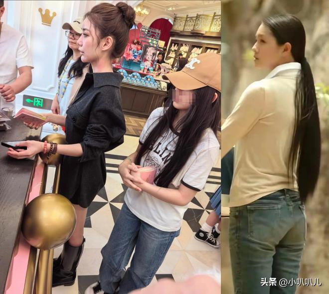 玥儿穿大牌很时尚 网友：耳朵都像大S尊龙凯时网站马筱梅母女北京泡泡玛特玩(图5)